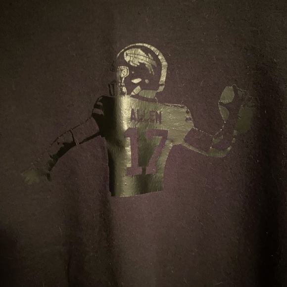 Buffalo Bills Josh Allen #17 Gildan Men's Black Crewneck Sweater - Picture 2 of 4